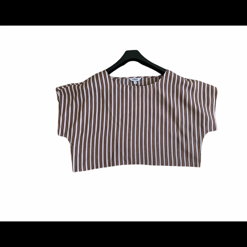 NWT EXPRESS pin striped crop